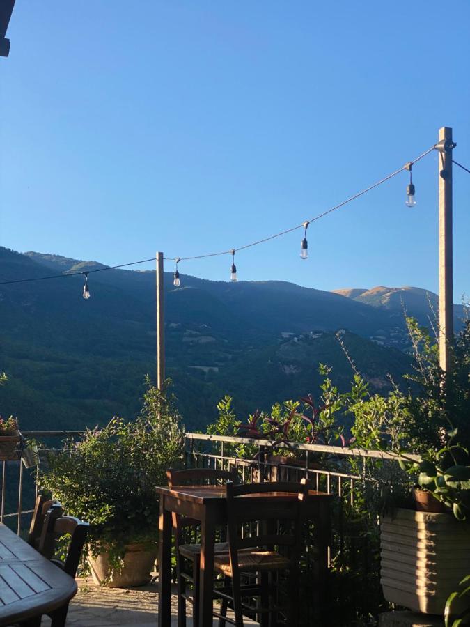 Il Tripode - Le Dimore Del Bordone Vallo di Nera Exterior foto