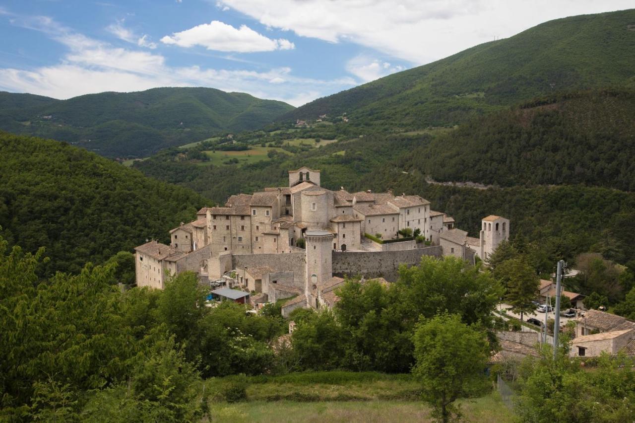 Il Tripode - Le Dimore Del Bordone Vallo di Nera Exterior foto